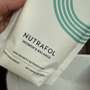 Nutrafol Women's Balance Hair Growth Supplement - White and Green